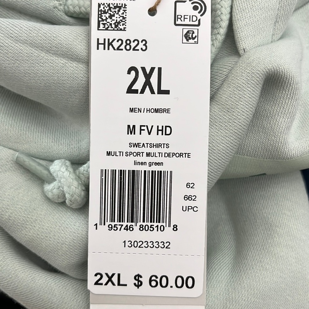 Adidas Multi Sport Hoodie Size XXL - Picture 10 of 17